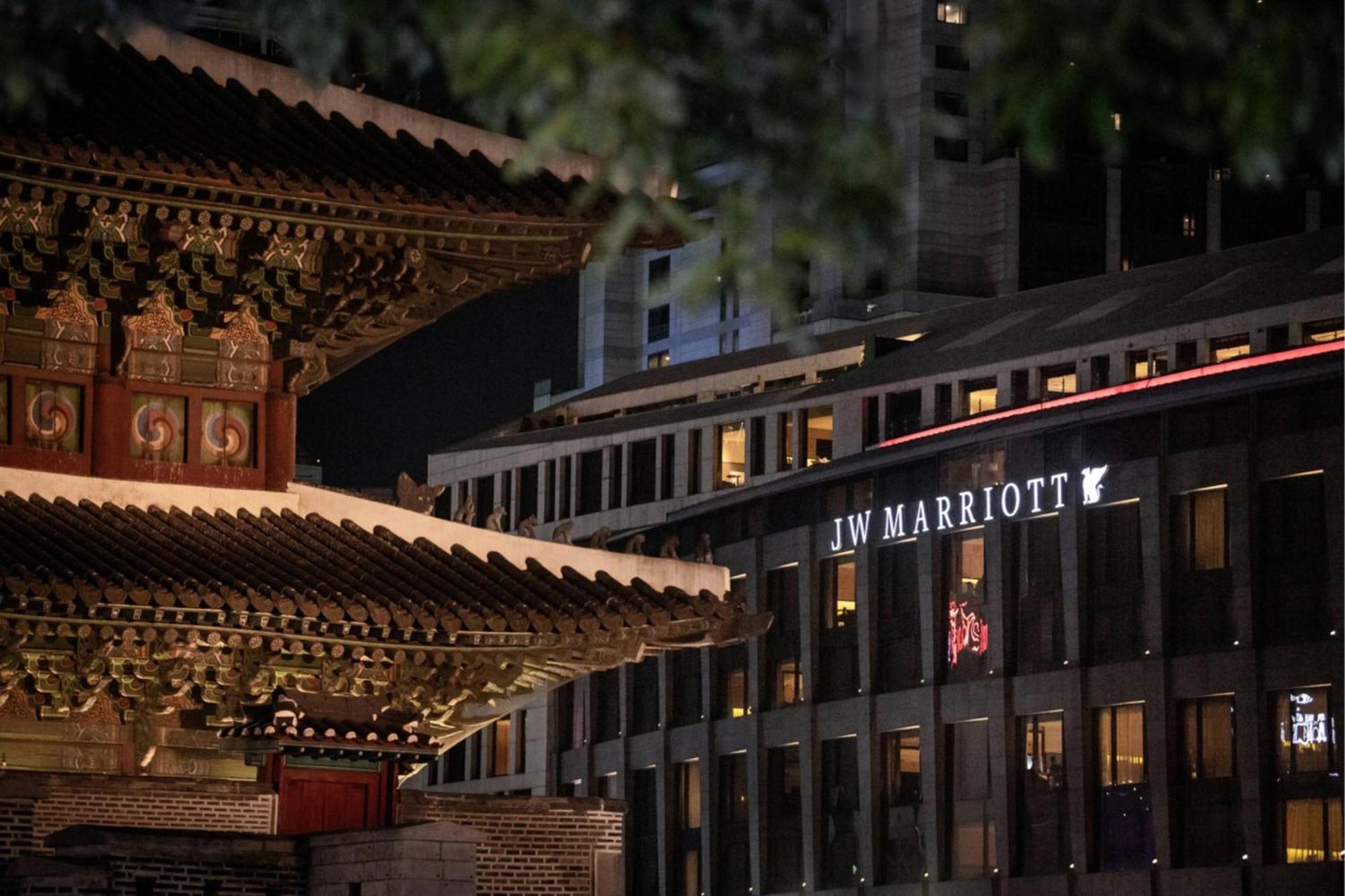 Отель Jw Marriott Dongdaemun Square Сеул Экстерьер фото